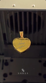 CHARM CORAZON DORADO