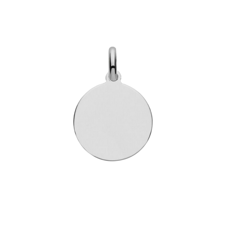 CHARM CIRCULO PLATEADO