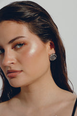 ARETES MARA PLATEADO